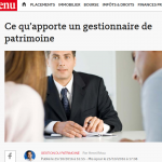 Article le Revenu Gestionnaire de Patrimoine